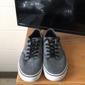 Men’s size 8 Grey Vans shoes